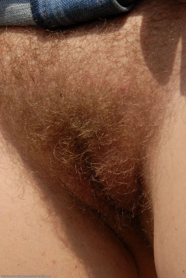 Hairy front view