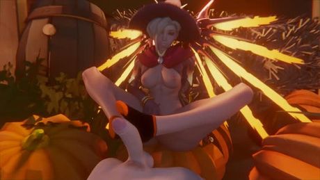 Mercy (Overwatch) - Sockjob [Thenaysayer34]