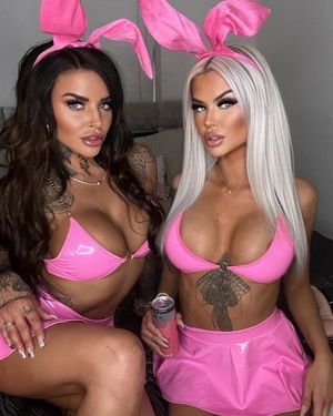 pink bunnies