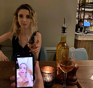 Here's a toast to you babe!