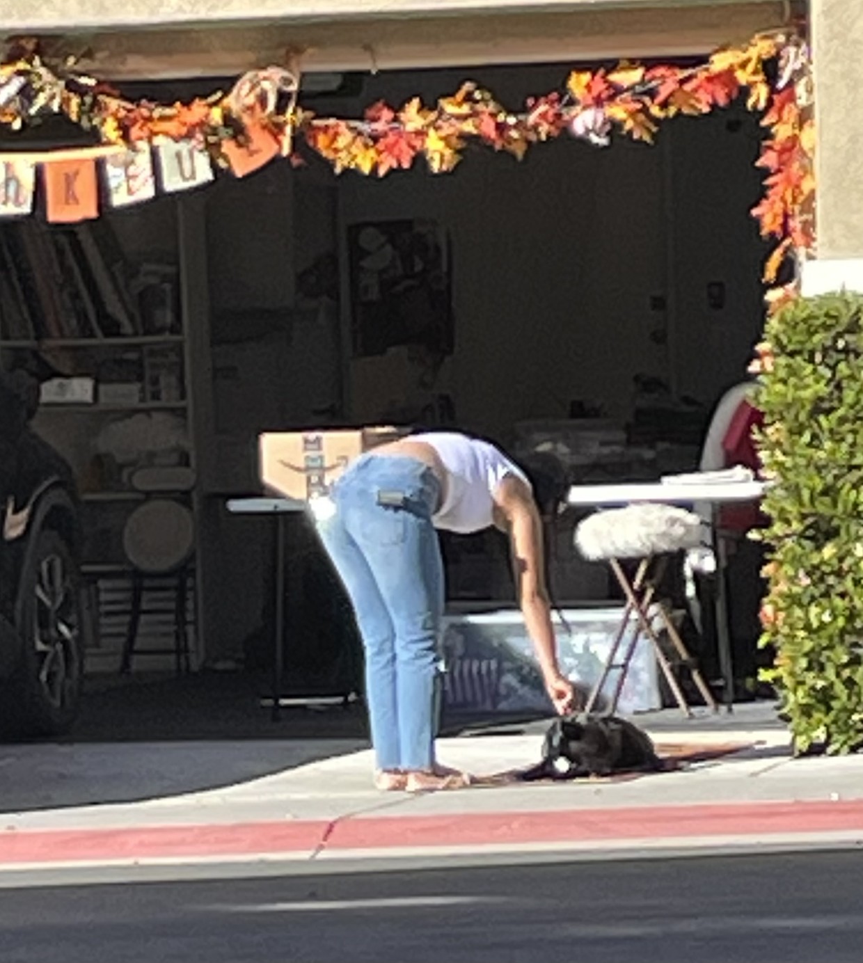 Fine asses out and about