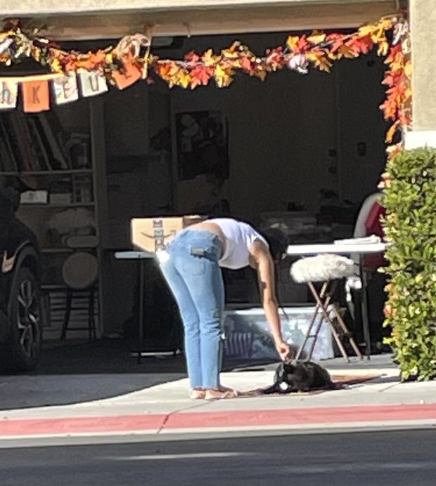 Fine asses out and about