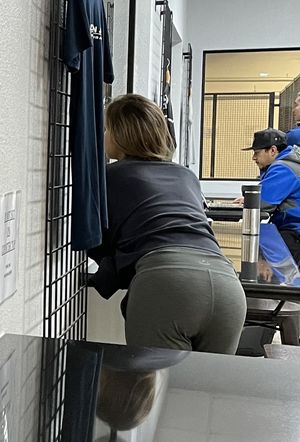 More fine asses out and about