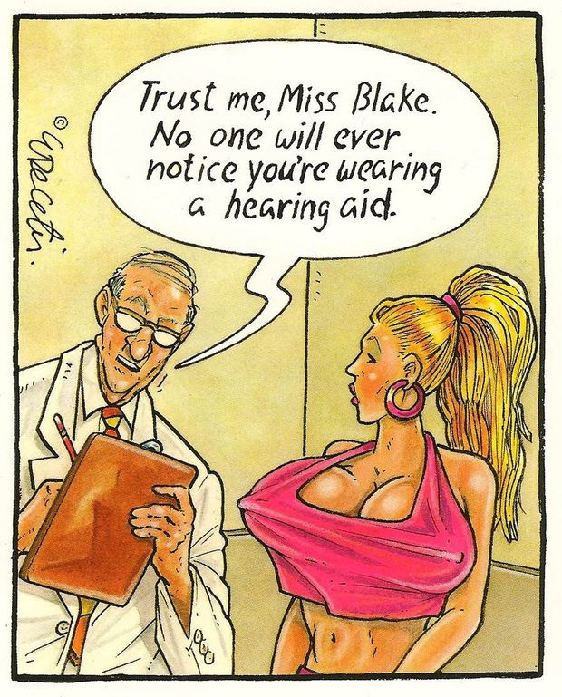 Miss Blake said, Huh?