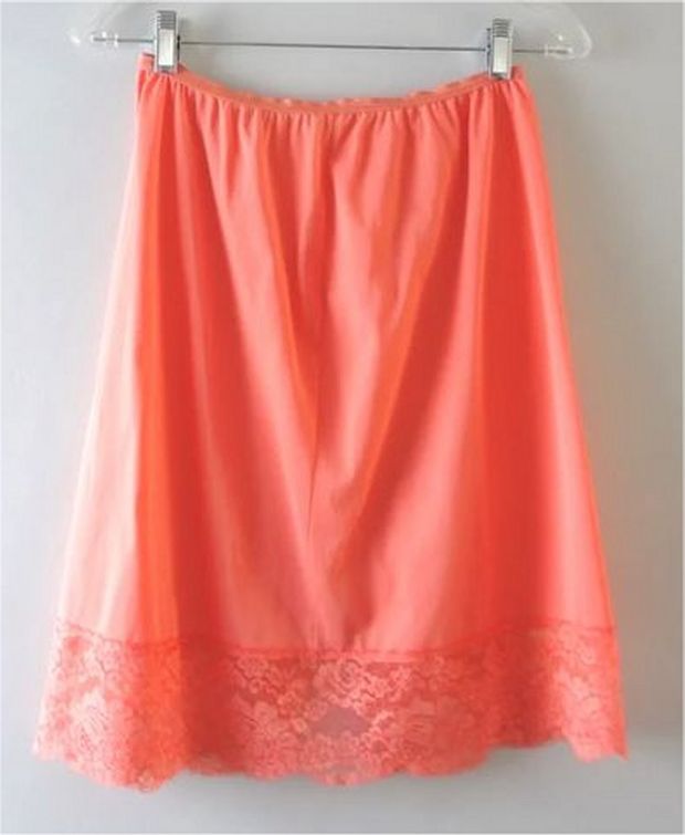 Patty's Catfighting Vanity Fair Lacy Half Slip.