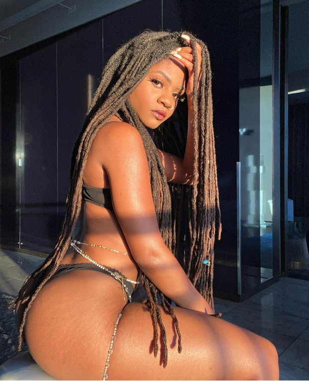 Sunlight hitting Natt Nyah’s body