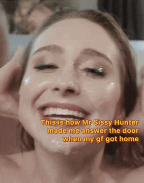 cumslut answering the door