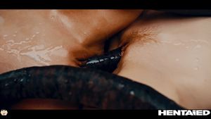 Jia played by tentacles on HENTAIED