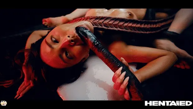 Jia and Rae played by tentacles on HENTAIED