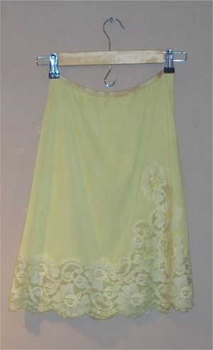 My Gorgeous Vintage Vanity Fair Silky Soft & Lacy Half Slip.