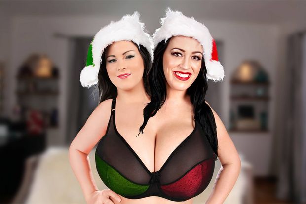 Leanne and Rachel Christmas 2