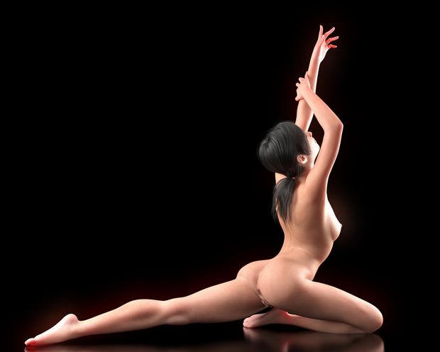 Saki stretches