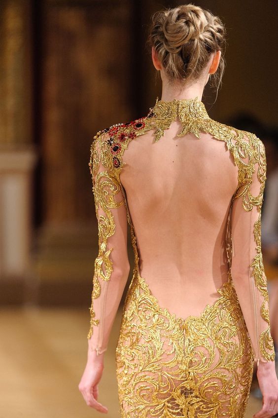 Transparent gold