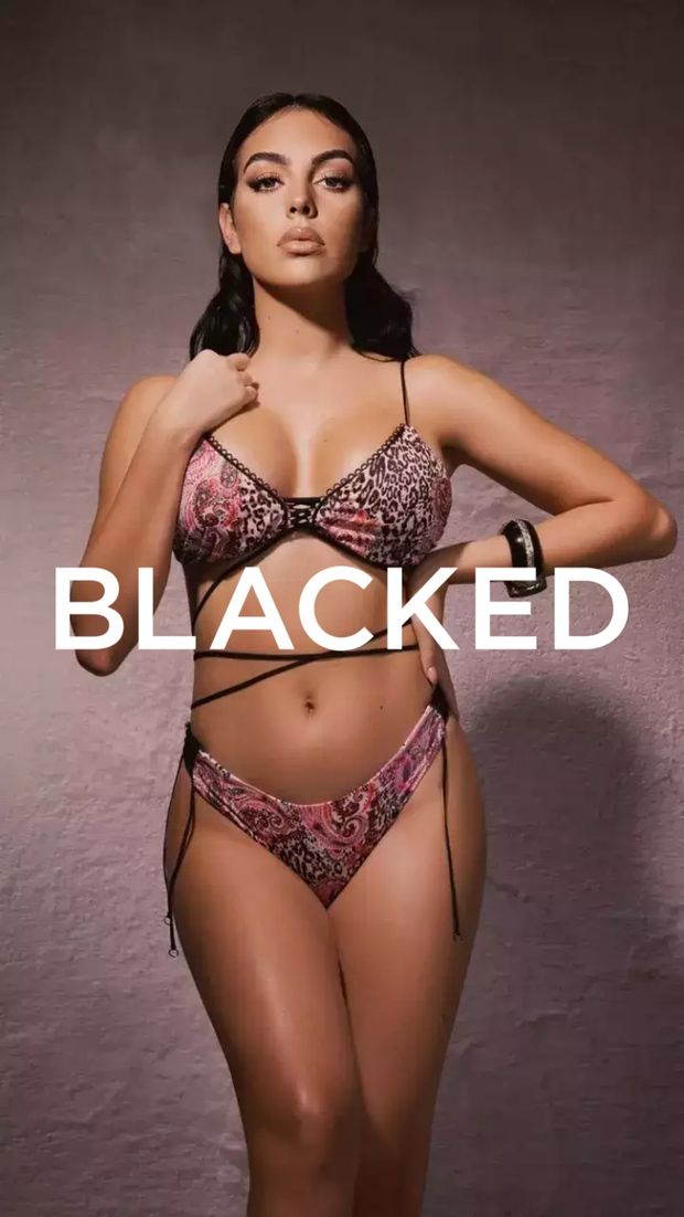 Georgina Rodriguez for BLACKED