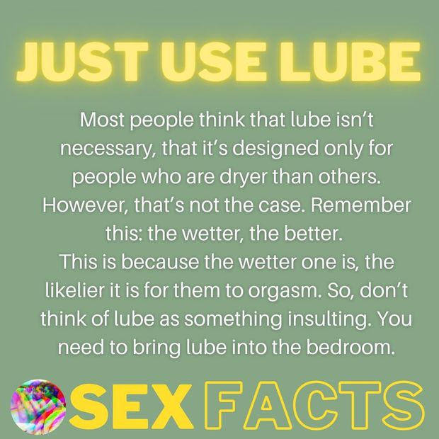 use lube