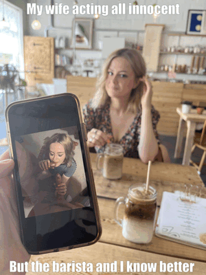 You like to come in here just to tease him