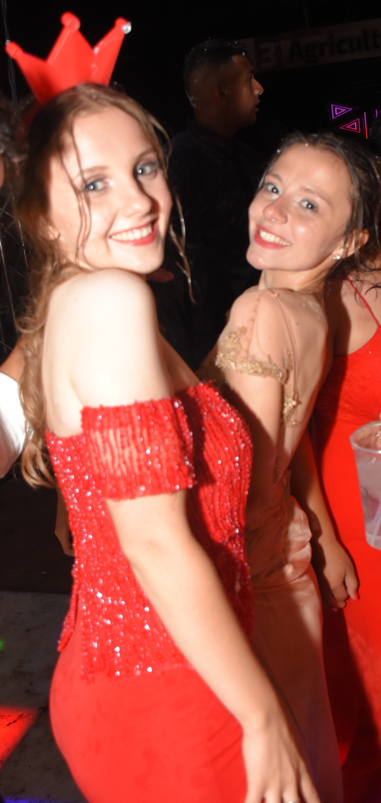 Partying with my friend ♡