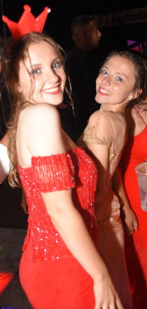 Partying with my friend ♡