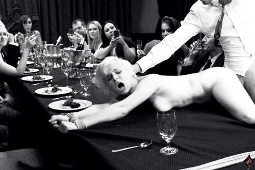Dessert is served