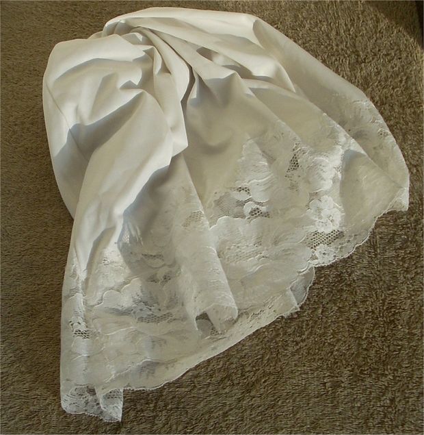 My Silky Little Lacy Van Raalte 16" Mini Half Slip, So Soft!