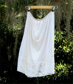 My Wet & Lacy Vanity Fair "New Classic" Silky Soft Half Slip Will Be Dry Again Soon!