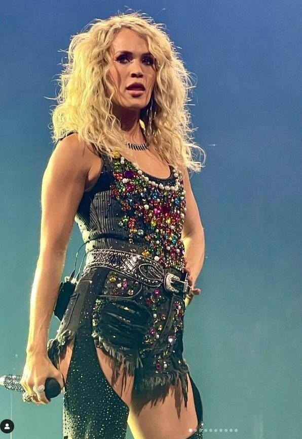 Carrie hot in chaps