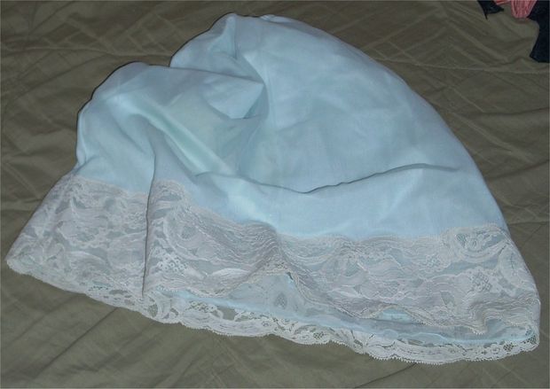 My Olga Lacy Vintage Silky Size Small Half Slip. She is Extremely Soft!
