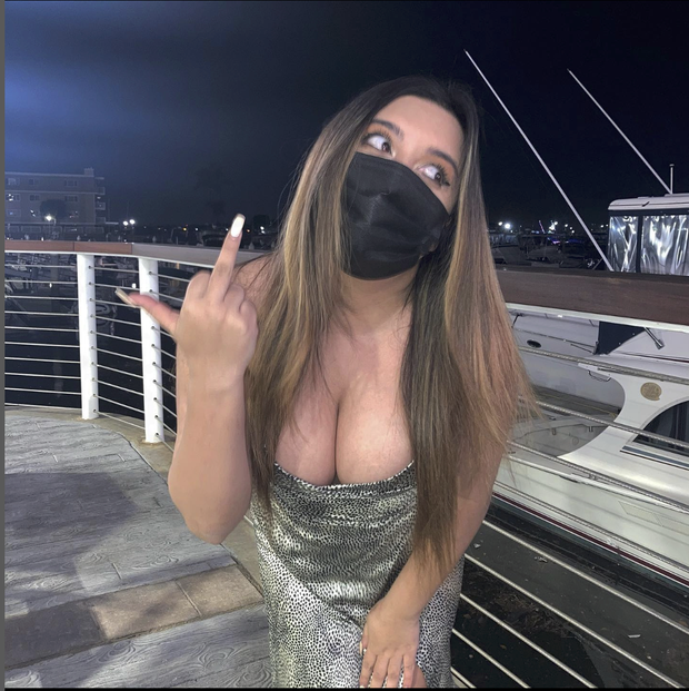 Angie Abrego with her massive suckable boobs
