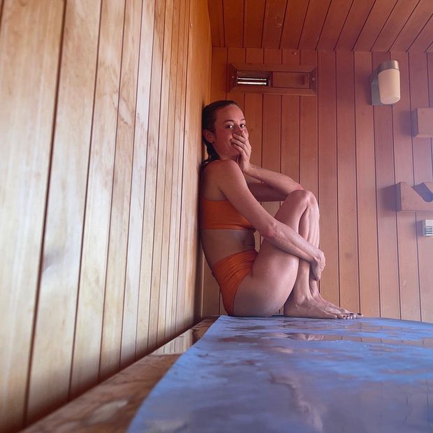Brie Larson in Sauna 2022 II