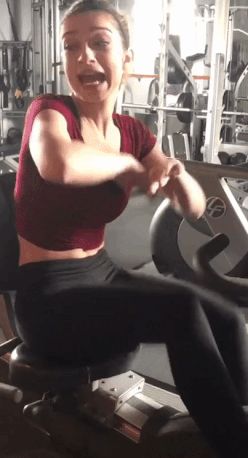 Sydney Meyer Bouncing Tits 2Busty2Hide with Tight Abs