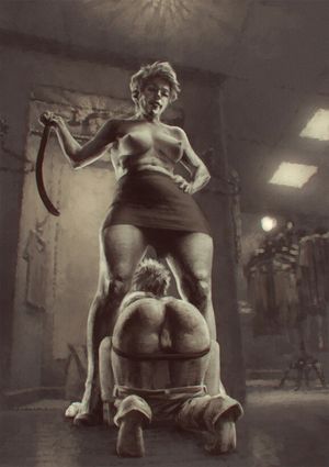 Grandmother pauses to let him take in her aroused breasts and fragrant genitalia. By H-bum