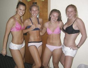 Showing off some undies