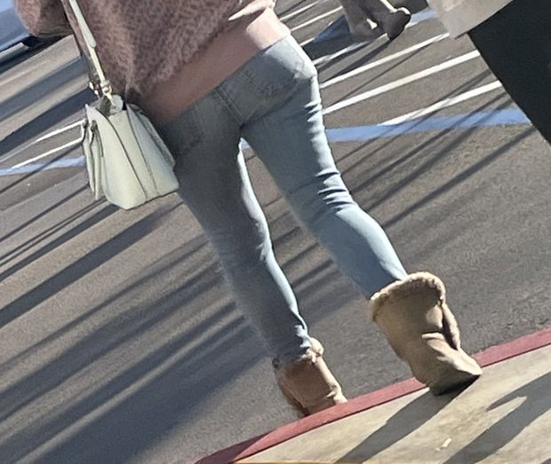 Fine asses out and about