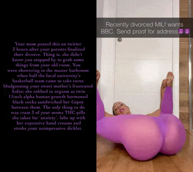 Slut divorced mom
