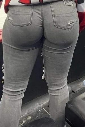 Fit blonde, with an ass so stunning