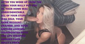 Bully turns mom into his slut after putting her son in a coma