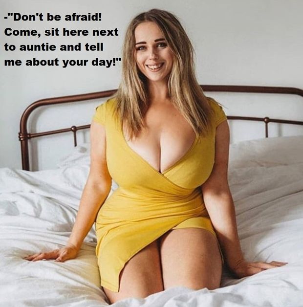 Yellow dress aunt