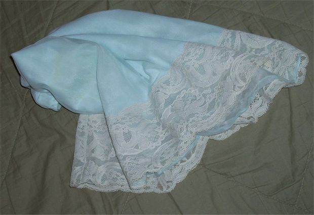 My Olga Lacy Vintage Size Small Half Slip is Very Silky Soft & Fun to Play With!