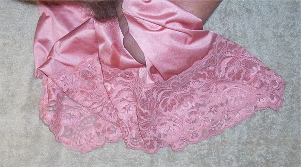 Using My Lacy "New Classic" Slip! She is So Silky and watch her Shimmer & Shine!