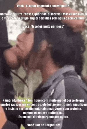 Você sempre amou a doce inocência da sua namorada. Mas hoje, você detesta isso.