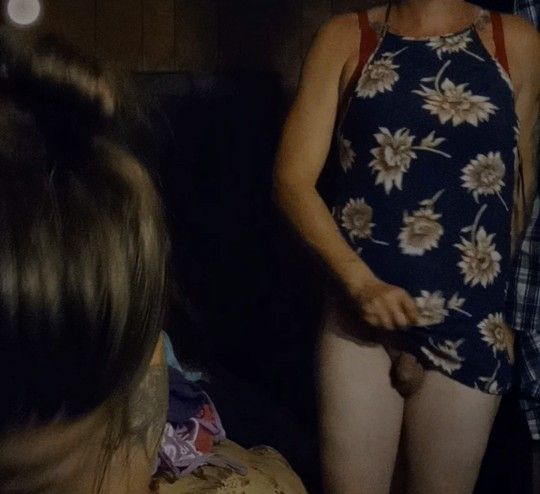 My dom making me dress up and fucking me