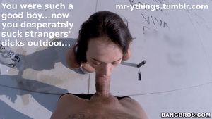 Sucking Strangers Sissy Caption