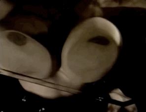 Banging against a glass table