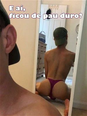 Fiquei de pau duro