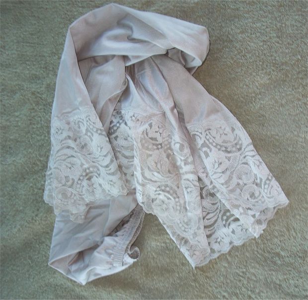 My Lacy X-LRG Vanity Fair Jentell "New Classic" Half Slip is Incredibly Silky & Soft!