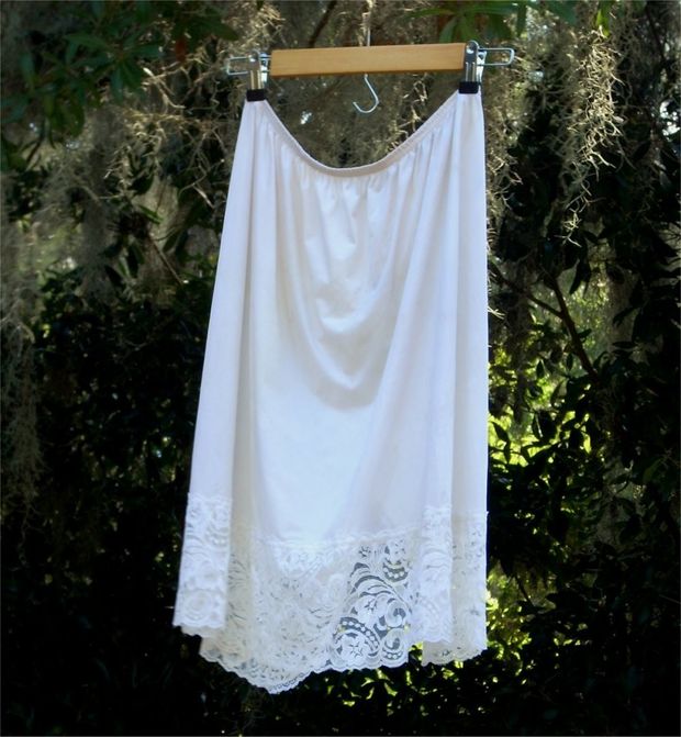 My Wet & Lacy Vanity Fair "New Classic" Silky Soft Half Slip Will Be Dry Again Soon!