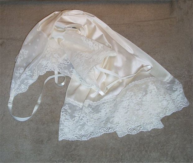 My Lacy SIze 38 Vanity Fair "French Flirts" Silky Soft Full Slip.