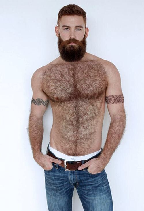 Furry masculine bearded handsomeness.