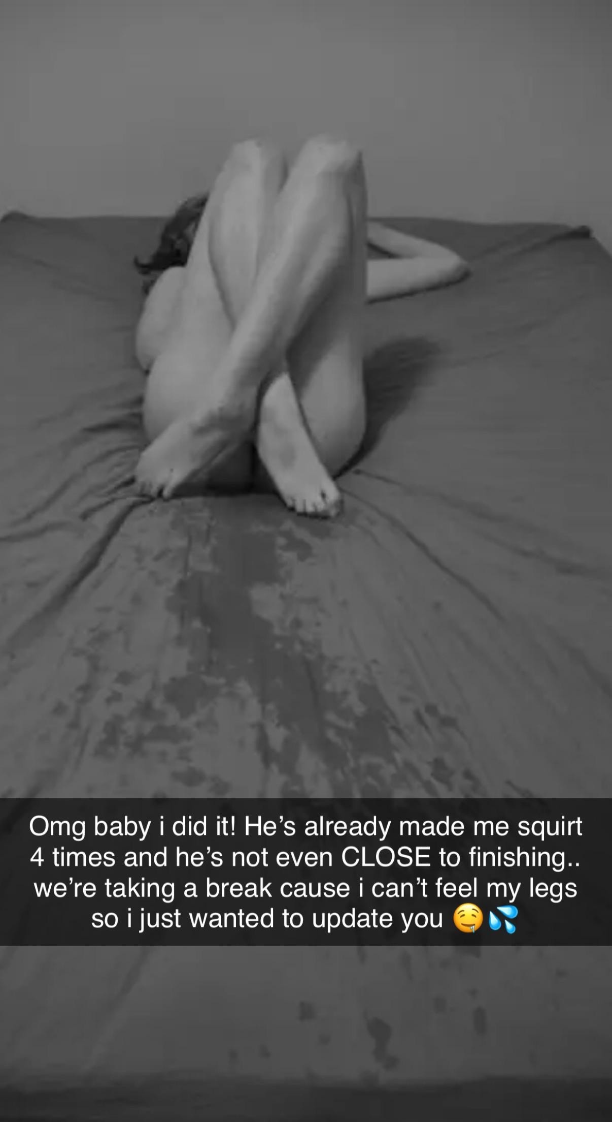 He must be hitting spots that i just cant