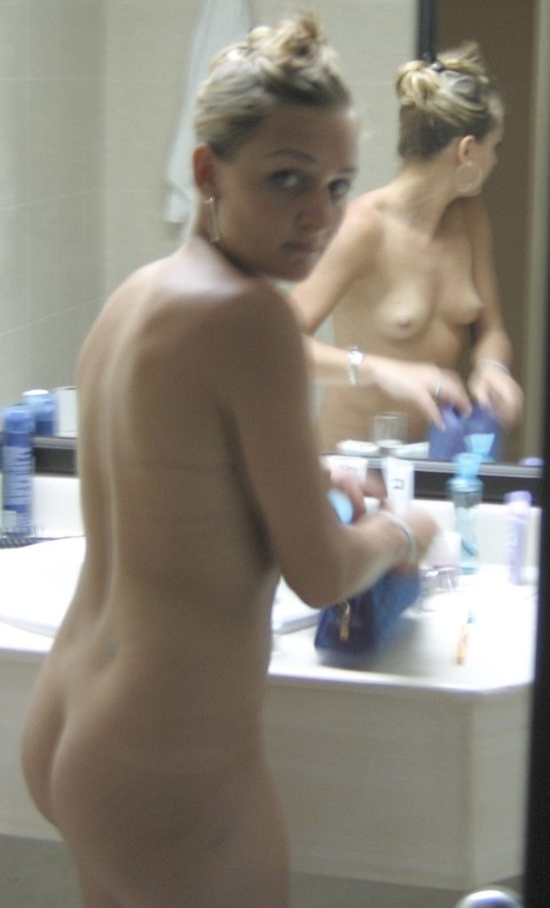 Left the bathroom door unlocked